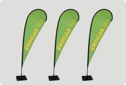 Erdgas-Flying Banner 