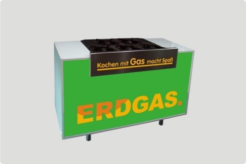 Erdgas Showkochen  