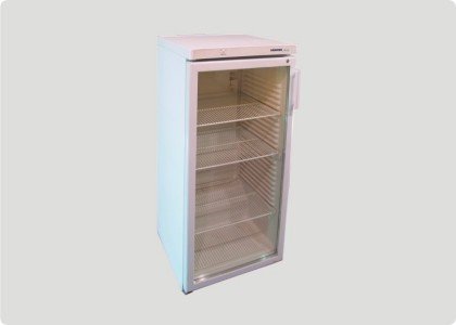 K&uuml;hlschrank y Liter mit Glast&uuml;r 