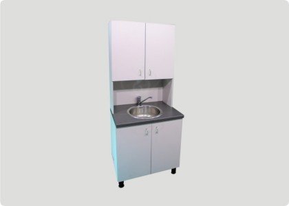 Pantryelement mit Sp&uuml;le  