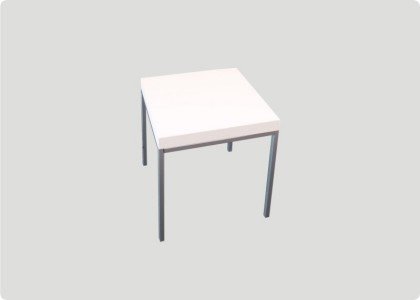 Beistelltisch mit Gestell  